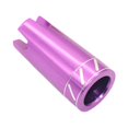 thumbnail image 3 of pitrice Fishing Rod Gimbal Metal Pole Cap for Holder Rod Rod Repair Black DIY Building Rod Violet Length 5.5cm, 3 of 6