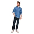 thumbnail image 2 of George Men's Denim Shirt, 2 of 6