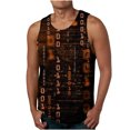 thumbnail image 1 of EGNMCR Débardeurs Homme Nouveau Débardeur pour Homme Impression Numérique 3D Débardeur Décontracté Sport Sans Manches Col Rond T-shirt Débardeur/chemise Chemisiers, 1 of 4