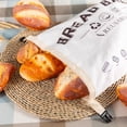thumbnail image 3 of Bread Bag Bread Bag Buckle Closure Food Grade Liner Design Large Capacity Bread Snack Food Storage Bag Home Supplies, 3 of 6
