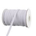 thumbnail image 1 of Unique Bargains Polyester Sewing Tool Stretchy Elastic Band Spool White 29.5 Yards x 0.2 Inch, 1 of 5