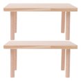thumbnail image 1 of 2pcs Wooden Hamster Platform Toys Creative Playing Platforms for Hamster Cage, 1 of 7