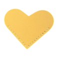 thumbnail image 1 of EGNMCR Leather Heart Bookmark Corner Leather Bookmark Personalized Hand Reading Bookmark With Velvet Bag Bookworm Booklover Gift Decorate bookmarks, 1 of 1