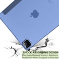 thumbnail image 3 of DuraSafe Cases iPad PRO 12.9 Inch 4th 5th 6th [ Pro 12.9 4 5 6 ] MY3K2LL/A MY3J2LL/A MY2H2LL/A MY2J2LL/A TriFold PC Lightweight Smart PU Leather Protective Hard Back Cover - Navy Blue, 3 of 8