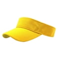 thumbnail image 2 of (2-Pack) Kcodviy for Women Sun Sports Trainman Hat Visor Beach Adjustable Hat Panel Baseball Hat Cap Visor- Baseball Caps, 2 of 2