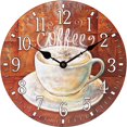 thumbnail image 1 of Modern Simple Wall Silent Clock Vintage Mid-Century Style Design for Living Room Bedroom Decor, 1 of 7