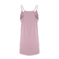 thumbnail image 3 of RBCKVXZ Robe Courte Athlétique Sans Manches pour Femmes avec Short Intégré Été Tennis Entraînement Active Combinaison Sportive Bretelles Spaghetti Robes Violet TTTG, 3 of 6