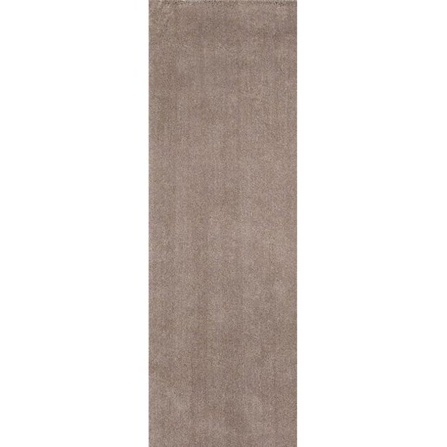 HomeRoots 353895 2 ft. 3 in. x 7 ft. 6 in. Runner Polyester Beige Area Rug