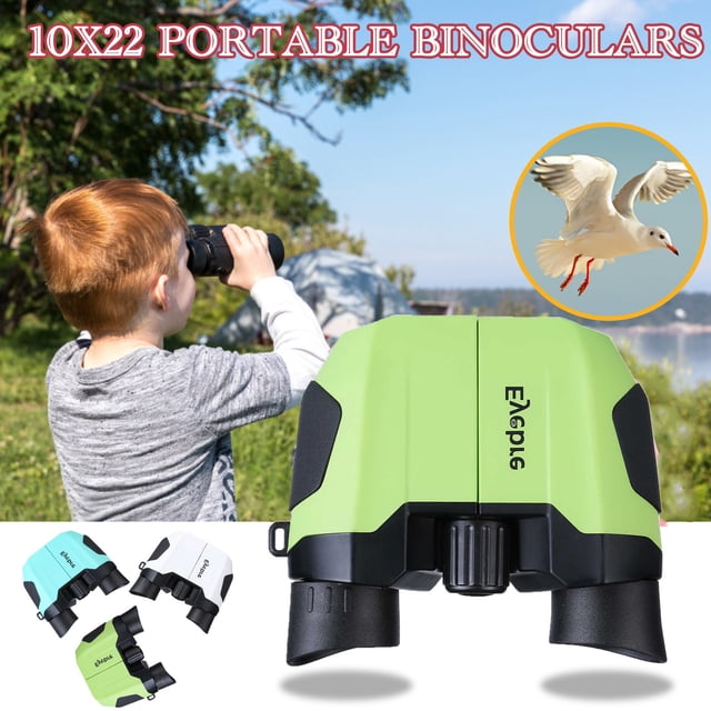 Cameland Jumelles d'Extérieur Haute Résolution 10X22 Jumelles pour Enfants de 3 à 12 Ans