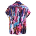 thumbnail image 4 of Chemise Décontractée pour Homme à Manches Courtes Style Hawaïen de Vacances Blouse T-shirt, 4 of 9
