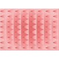 thumbnail image 1 of Ahgly Tapis Rectangulaire Lavable en Machine Intérieur Transitionnel Rose Flamant, 2 Pieds x 4 Pieds, 1 of 7