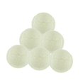 thumbnail image 1 of Almencla 6Pcs Tennis Balls Practicing Workout Wear Resistant for Games Outdoor Indoor White, 1 of 8