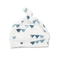 thumbnail image 4 of Lulujo Baby Hello World Newborn Bamboo Hat and Swaddle Blanket Set, 4 of 9