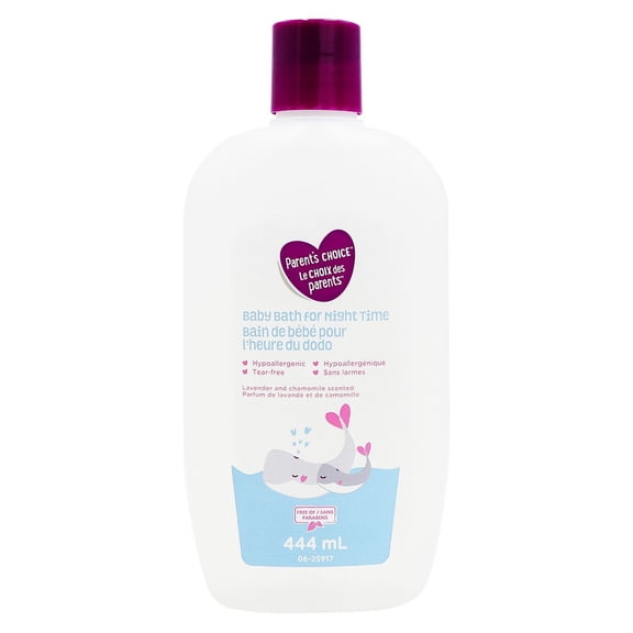 Parent's Choice Baby Bath for Night Time, 444 ml