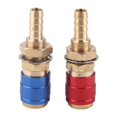 thumbnail image 3 of Water Cooled Gas Adapter Hose Fitting, Portable Quick Water Cooled Gas Adapter Quick Connection Abrasion Resistance  For PTA For MIG, 3 of 7