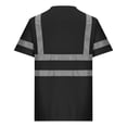 thumbnail image 3 of TIMIFIS High Visibility Safetys T Shirt Short Sleeve Vis Reflective Construction Work Shirts with Reflective Strips with Pockets - Spring/Summer, 3 of 4