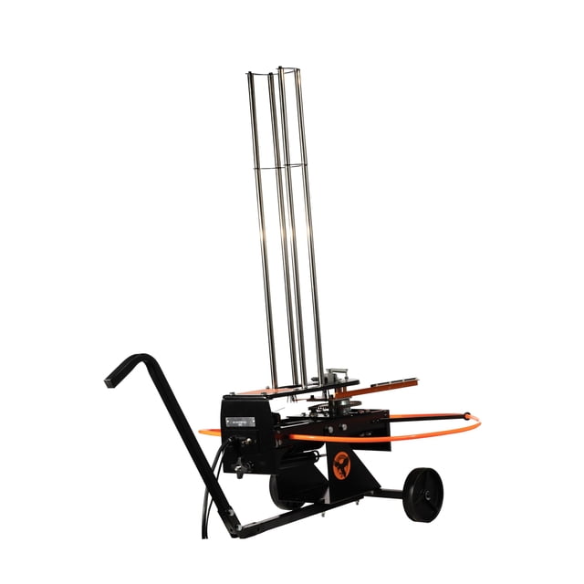 Lanceur Automatique de Pigeon en Argile Do All Outdoors Raven - Lanceur de Skeet avec Roues Intégrées et Poignée de Transport, Lanceur de Cible en Argile compact Orienté vers l'Avant avec Bras de Lancer Rotatif visible, Roues Intégrées et Poignée de Transport Arrière sur un Tapis de Gravier; Conçu pour l'Entraînement Portatif de Skeet et Souvent Utilisé pour des Exercices de Cible Récréatifs.