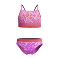 thumbnail image 1 of Speedo Girl's UV Protection Short Sleeve Rashguard Set - Scuba Blue, Size 4, 1 of 4