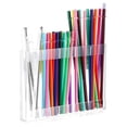 thumbnail image 4 of Adjustable Storage Organizer Rack Functional Acrylic Holder With Five Compartments For Efficient Kitchen And Living Room Space Saving Design, 4 of 5