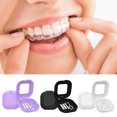 thumbnail image 2 of Mirrored Braces Box with Vent Holes Removal Tool Sturdy Long Lifespan Retainer Case for Mouth Guards, 2 of 8