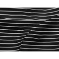 thumbnail image 3 of oneOone Viscose Jersey Fabric Wide Stripe Print Fabric BTY 60 Inch Wide, 3 of 4