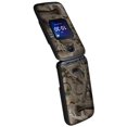 thumbnail image 4 of Case for Alcatel Go Flip 4 / TCL Flip Pro Phone, Nakedcellphone [Outdoor Camouflage] Slim Hard Shell Protector Cover with Grid Texture - Tree Leaf Real Woods Camo Design, 4 of 7