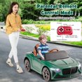 thumbnail image 4 of Costway 12V Licensed Bentley Bacalar Kids Electric Ride-on Car with Remote Control Green, 4 of 10