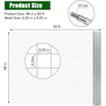 thumbnail image 4 of EastVita Hardware Cloth Chicken Wire Fence, Galvanized Steel Mesh Roll, Silver, 4 of 7