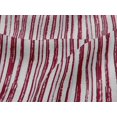 thumbnail image 5 of oneOone Viscose Jersey Maroon Fabric Striped Line Sewing Craft Projects Fabric Prints By Yard 60 Inch Wide, 5 of 5