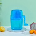 thumbnail image 3 of Jinsinto Home Mini Hand Crank Ice Crusher Snow Cone Maker Portable Crushed Ice Machine Manual Ice Shaver for Kids Kitchen, 3 of 5