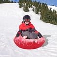 thumbnail image 2 of Inflatable ski ring winter Christmas snow toys, Christmas pattern style 96cm, 2 of 5