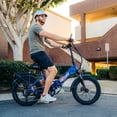 thumbnail image 4 of Gotrax R2V2 20" Foldable Electric Bike, 500W Motor, 32 KPH Top Speed, 64 KM Range, 3.0" Fat Tires, Commuter eBike, Black, 4 of 7