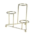 thumbnail image 2 of veasfak Metal Sphere Display Stand Glass Ball Holder Photo Props Seat Sturdy Base Rack for Bookcase Bedroom Party Showcase Home Decor Gold, 2 of 9