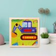 thumbnail image 4 of Wooden Jigsaw Puzzle Games Children Early Education Learning Age 4+ Vehicle, 4 of 7
