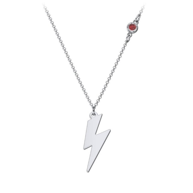 Collier Breloque Éclair avec Pierre Précieuse