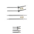 thumbnail image 4 of fastboy RCGOFOLLOW Aluminum Alloy CNC Machined Rear CVD Shaft For 1/18 Rc Rear CVD Shaft Trx4m RC Car Part RC Car Accessories Silver, 4 of 6