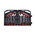thumbnail image 2 of Clé à Molette Ensemble, 16 Pcs -Vanadium Acier T-Handle Boule Fin Hexagonale Clé à Clé Ensemble, Portable T-Handle Étoile Clé pour les Machines Automobiles Réparation d'Appareils Électriques, avec Boîte, 2 of 8