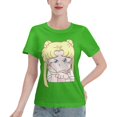 thumbnail image 1 of Women's Basic Short Sleeve T-Shirt Sailor Moon Q Edition Tsukiha, 1 of 6