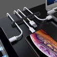 thumbnail image 3 of Opolski 1/3Pcs Silicone Adhesive Wire Organizer Charging Cable Clamp Clip Holder Fixer, 3 of 7