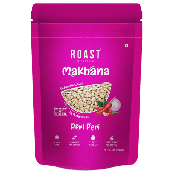 Roast Foods Makhana Peri Peri, 70g