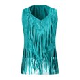 thumbnail image 5 of Plebaso Womens Print Tank Tops Ribbed Sleeveless Casual Tops Button up V Neck Slim Knit Tees for Women, 5 of 5
