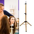 thumbnail image 1 of Support de Tête de Mannequin Trépied, Support de Tête de Trépied Réglable pour Étudiants pour Salons de Beauté, 1 of 8