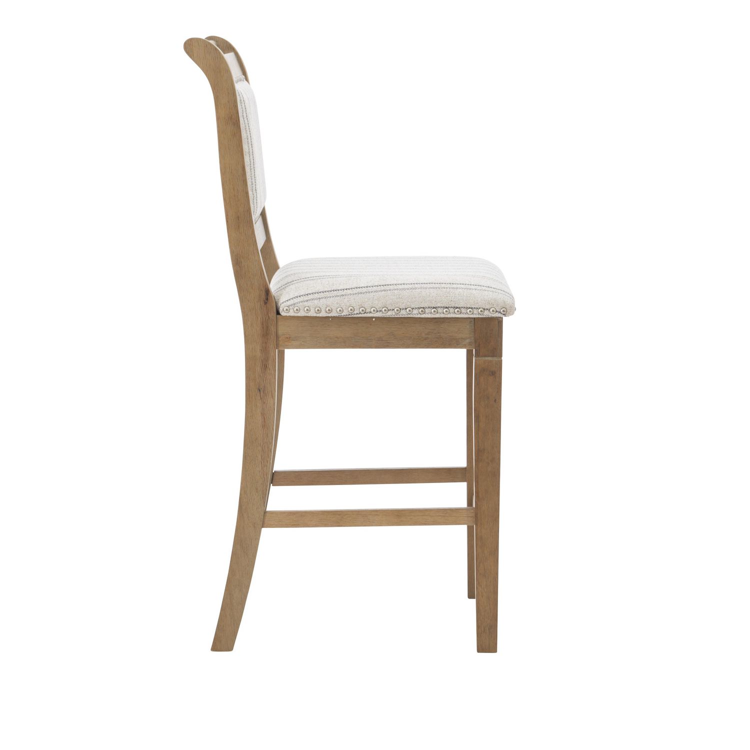 Tabouret de comptoir gris Perle