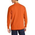thumbnail image 5 of Dickies T-Shirt à Manches Longues pour Homme, Col Ras du Cou, Poids Lourd, 3X, Orange, 5 of 5