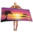 thumbnail image 4 of RKSTN Beach Towel Lightweight Colorful Bath Towel Sandproof Beach Blanket Towel For Travel Swimming Pool 30x60 Inch Absorbent Quick Dry Towel for Swimmers Pool Sand Proof Beach Towels, 4 of 4