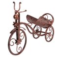 thumbnail image 2 of Wine Rack, Wine Bottle Stand, Tricycle Shape Displays And Stores Bike Shape Art For Bar Counter Home Decor Bronze, 2 of 8