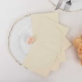 thumbnail image 3 of HLONK 50 Pack | 2 Ply Soft Orange Dinner Party Paper Napkins  Wedding Reception Cocktail Beverage Napkins, 3 of 8
