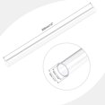 thumbnail image 2 of Unique Bargains Tuyau Rond Rigide en Acrylique Transparent 14mm ID x 18mm OD x 305mm, 2 of 6