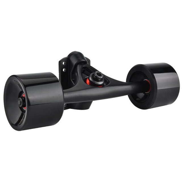 Fdit Camion de Planche à Roulettes, Ensemble de 2 Pcs Camion de Planche à Roulettes avec Accessoire de Quincaillerie de Roulement de Surélévateur de Roue de Planche à Roulettes, Camion de Planche à Roulettes avec Roue de Planche à Roulettes