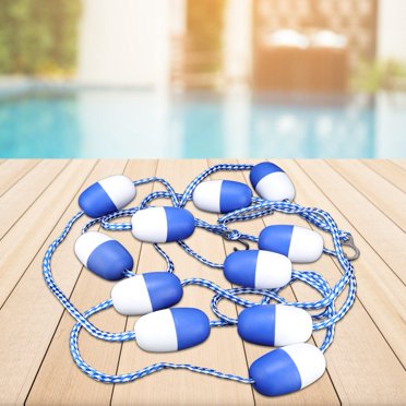 Corde de Sécurité pour Piscine, 5m Corde de Séparation de Sécurité pour Piscine Ligne de Sécurité Confort Ultime